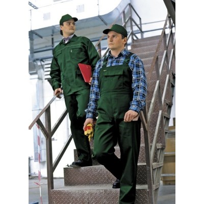 Костюм ВЫМПЕЛ®, куртка с полукомбинезоном, зеленый