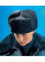 Шапка меховая комбинированная